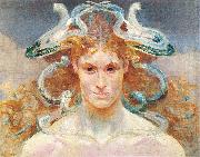 Jacek Malczewski Medusa oil painting artist